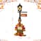 Glitzhome® 36"H Lighted Thanksgiving Wooden Turkey Lamp Post Porch Decor